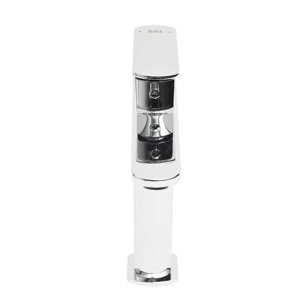 SWISS AQUA TECHNOLOGIES - Swiss Aqua Technologies Mitigeur lavabo haut  Feel, sans prise, chrome, (SATBSFEEL285) - large