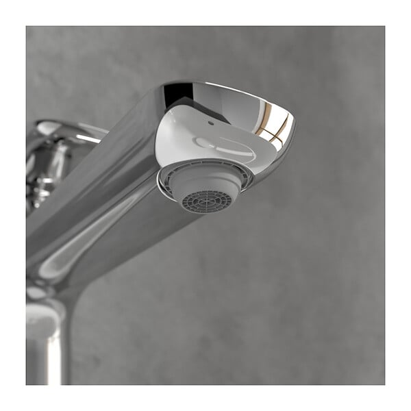 VILLEROY & BOCH - Villeroy & Boch O.Novo Mitigeur monocommande de Lavabo, Surélevé, Avec vidage,  Chrome (TVW10410511061) - large