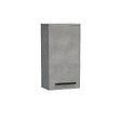 NATUREL - Naturel Meuble de salle de bain bas Naturel Cube Way 32,5x63x20 cm béton (CUBE2H32BE) - vignette