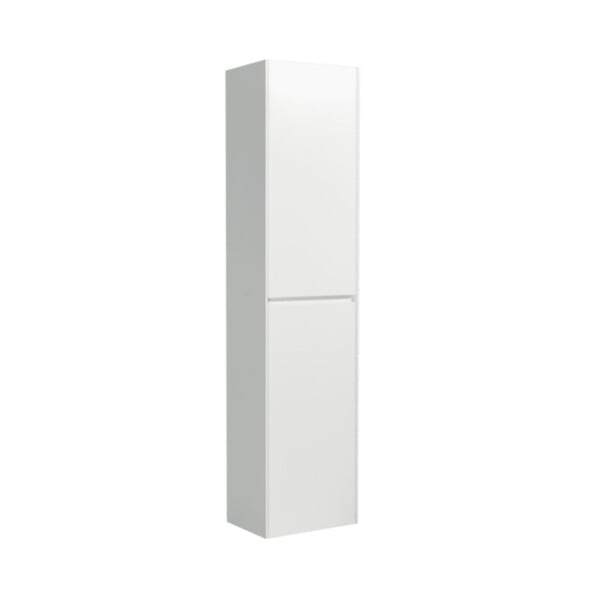NATUREL - Naturel Verona Armoire haute blanche avec deux portes, 40x30x170cm (VERONAV40BM) - large
