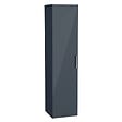 VITRA - Vitra  Mia armoire 145x35x35 cm pour salle de bain, porte softclose, anthracite brillant  (MIAV35A) - vignette