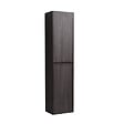 NATUREL - Naturel Verona Armoire haute bois foncé avec deux portes, 40x30x170cm (VERONAV40TD) - vignette