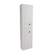 NATUREL - Naturel Meuble de salle de bain haut Naturel Forli 40x157x20 cm blanc (FORLIV40BI) - vignette