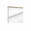 NATUREL - Naturel Armoire avec miroir Stilla 60x60 cm blanc (STILLAE06016) - vignette