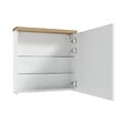 NATUREL - Naturel Armoire avec miroir Stilla 60x60 cm blanc (STILLAE06016) - vignette