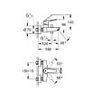 GROHE - Grohe START mitigeur Bain/douche 1/2", noir mat (G-322782432) - vignette