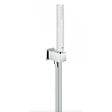GROHE - Grohe Eurocube Set Mitigeur mécanique et corps d'encastrement + Bec bain StarLight + Douchette stick 1 jet, Chrome (24062cube-Bain) - vignette