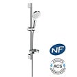 HANSGROHE - Hansgrohe Ecostat universal Pack Mitigeur thermostatique bain/douche + Set de douche Crometta Vario avec porte-savon (13123000-Crometta2) - vignette