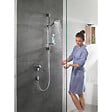 HANSGROHE - Hansgrohe Ecostat universal Pack Mitigeur thermostatique bain/douche + Set de douche Crometta Vario avec porte-savon (13123000-Crometta2) - vignette