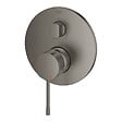 GROHE - Grohe Essence mitigeur monocommande 3 sorties avec inverseur, gris foncé brossé (G24092AL1) - vignette