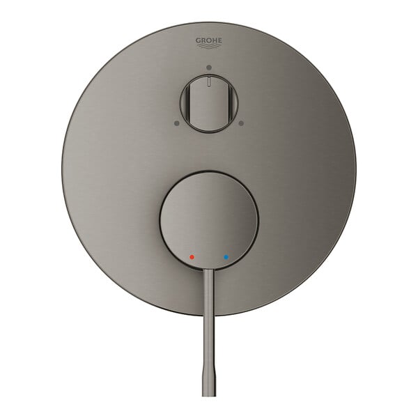 GROHE - Grohe Essence mitigeur monocommande 3 sorties avec inverseur, gris foncé brossé (G24092AL1) - large