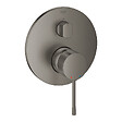 GROHE - Grohe Essence mitigeur monocommande 3 sorties avec inverseur, gris foncé brossé (G24092AL1) - vignette