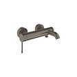 GROHE - Grohe Set bain/douche Mitigeur Essence + Ensemble de douche complet 3 jets Euphoria, Hard Graphite brossé (33624AL1-SET) - vignette