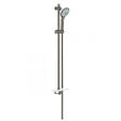 GROHE - Grohe Set bain/douche Mitigeur Essence + Ensemble de douche complet 3 jets Euphoria, Hard Graphite brossé (33624AL1-SET) - vignette