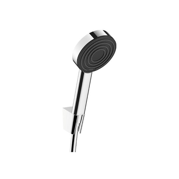 HANSGROHE - Hansgrohe Vernis Blend Set Mitigeur de douche + Douchette à main XXL 105mm 3 jets + Flexible de douche 125cm, support mural - large
