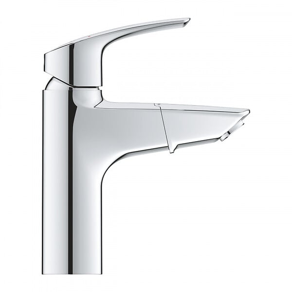 GROHE - Grohe Eurosmart Mitigeur monocommande taille M, avec cartouche en céramique, Chrome (23976003) - large