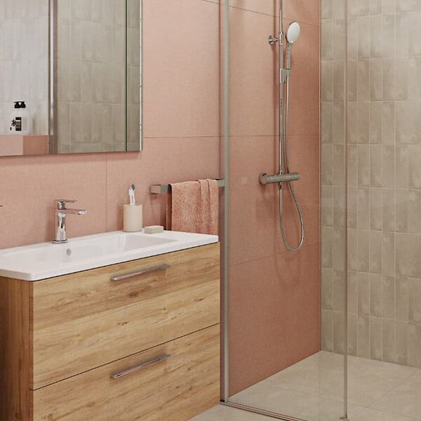 SWISS AQUA TECHNOLOGIES - Swiss Aqua Technologies Mood mitigeur lavabo avec levier sans tirette, G3/8, chrome (SATBSMOOD271) - large