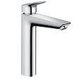 HANSGROHE - Hansgrohe Logis 190 Mitigeur lavabo, avec tirette et vidage synthétique, chromé (71090000) - vignette