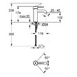 GROHE - Grohe Essence Mitigeur monocommande Lavabo  Taille S, Cool Sunrise (23590GL1) - vignette