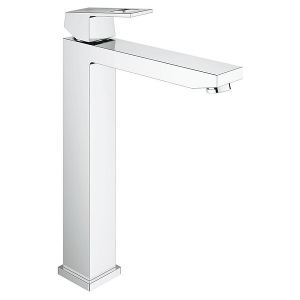 GROHE - Grohe Eurocube Set Mitigeur monocommande 1/2" LavaboTaille XL + Bonde clic clac Grohe pour lavabo avec trop-plein (23406000-CLICCLAC) - large