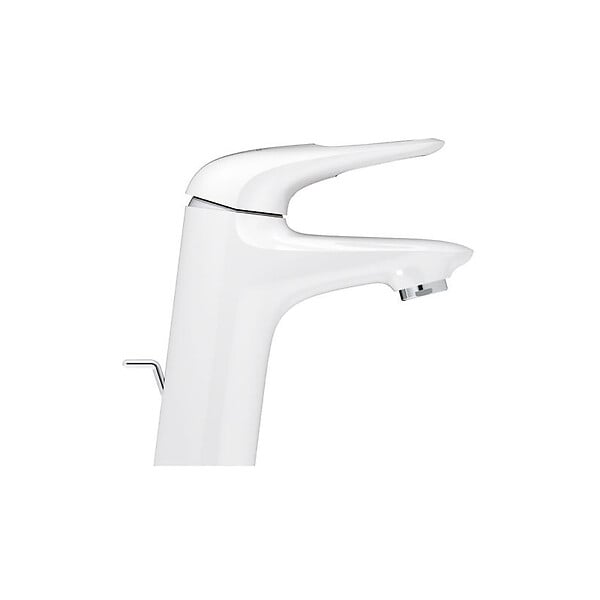 GROHE - Grohe Eurostyle Mitigeur monocommande 1/2" Lavabo Taille S Blanc avec vidage automatique (33558LS3) - large