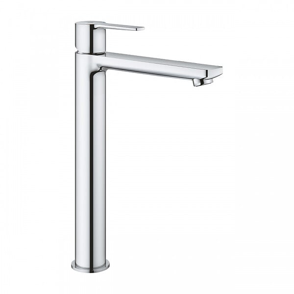 GROHE - Grohe Lineare Set Mitigeur Monocommande Lavabo Taille XL + Bonde clic clac Grohe pour lavabo avec trop-plein (23405001-CLICCLAC) - large