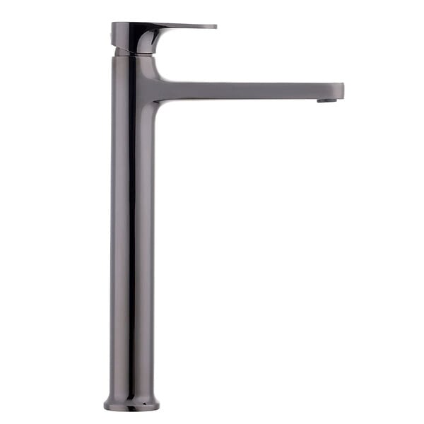 SWISS AQUA TECHNOLOGIES - Swiss Aqua Technologies SAT DARK Mitigeur XL pour lavabo avec levier, Gun metal (SATBSDA285P) - large