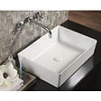 TRIOMINI BY GRAVELLI - Triomini by Gravelli Triomini Slim lavabo de comptoir 55x39 cm sans débordement (SLM5539) - vignette