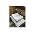 TRIOMINI BY GRAVELLI - Triomini by Gravelli Triomini Slim lavabo de comptoir 55x39 cm sans débordement (SLM5539) - vignette