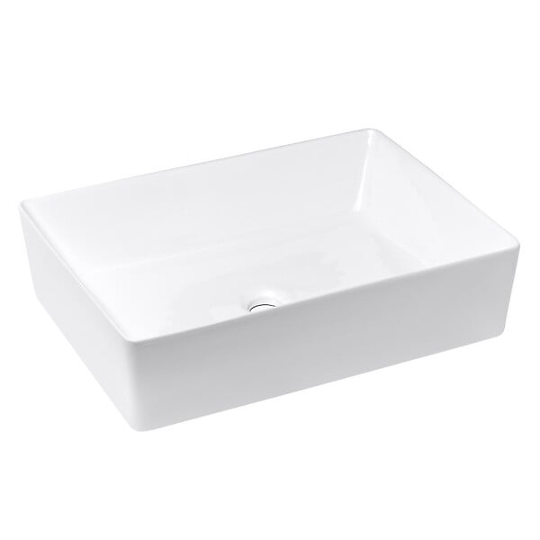 TRIOMINI BY GRAVELLI - Triomini by Gravelli Triomini Slim lavabo de comptoir 55x39 cm sans débordement (SLM5539) - large