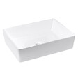 TRIOMINI BY GRAVELLI - Triomini by Gravelli Triomini Slim lavabo de comptoir 55x39 cm sans débordement (SLM5539) - vignette