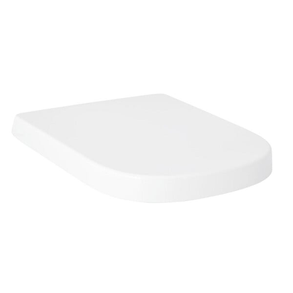 GROHE - Grohe Euro Ceramic Abattant WC déclipsable Duroplast, charnières en acier inoxydable, blanc (G39331002) - large