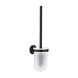 GROHE - Grohe START set porte-balai de WC + dérouleur de papier mural, noir mat (411852430-GroheBlackSet1) - vignette