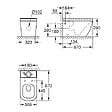 GROHE - Grohe Euro Ceramic Cuvette WC à poser, Triple Vortex, Blanc alpin (39338000) - vignette