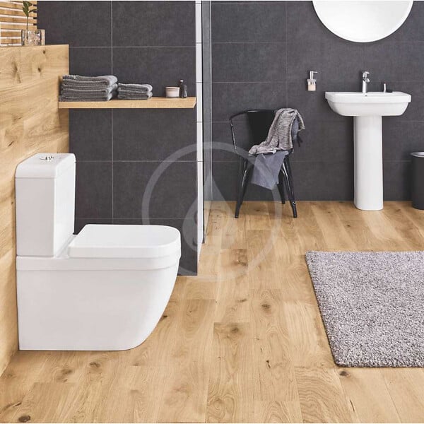 GROHE - Grohe Euro Ceramic Cuvette WC à poser, Triple Vortex, Blanc alpin (39338000) - large