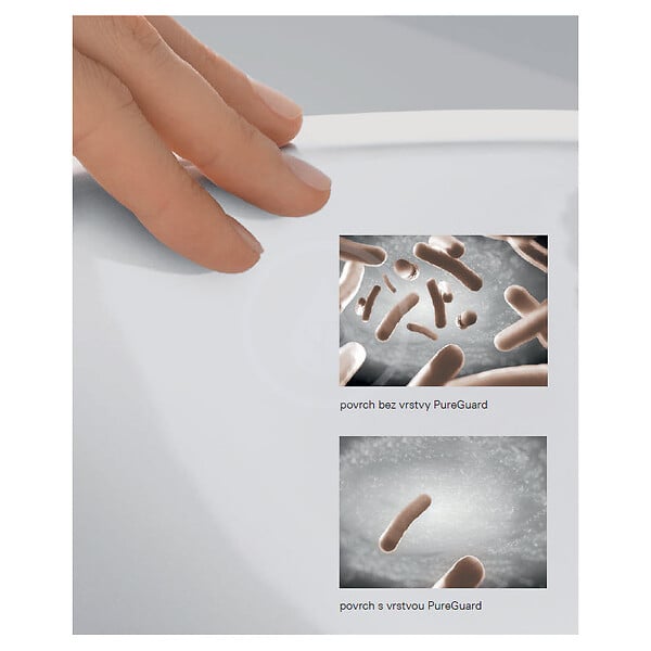 GROHE - Grohe Euro Ceramic Cuvette WC à poser, Triple Vortex, Blanc alpin (39338000) - large