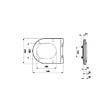 LAUFEN - Laufen Pro, Abattant WC, amovible, blanc (H8989650000001) - vignette