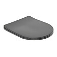 SWISS AQUA TECHNOLOGIES - Swiss Aqua Technologies Brevis Abattant SoftClose, noir mat (SATBREPBKM) - vignette