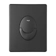 GROHE - Grohe Start Plaque de commande double touche, Noir mat (38964KF0) - vignette