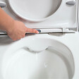 SWISS AQUA TECHNOLOGIES - Swiss Aqua Technologies Pack WC Rapid SL + Cuvette sans bride SAT, fixations invisibles + Plaque Chrome - vignette
