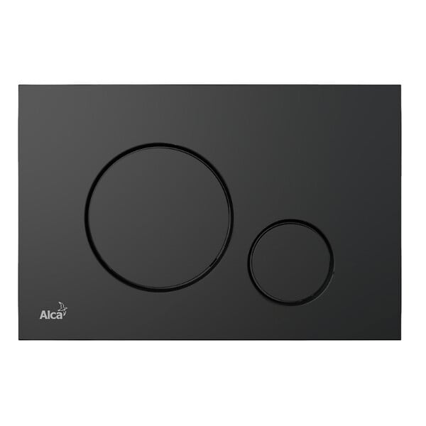 SWISS AQUA TECHNOLOGIES - Swiss Aqua Technologies Pack WC bâti-autoportant + WC Infinitio noir mat sans bride + Abattant softclose + Plaque noire mat (SMART-BlackInfinitio-2) - large