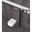 GROHE - Pack WC bâti autoportant + WC sans bride SAT + Abattant softclose + Plaque chrome mat + Set habillage - vignette