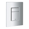GROHE - Grohe Pack WC Bâti autoportant avec Cuvette Porcher rimless + Abattant + Plaque chrome (ProjectPorcher-1) - vignette