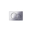 GEBERIT - Pack WC Bati Geberit Duofix UP320 + cuvette Roca sans bride + abattant Soft Close + Plaque Chrome (GebOna-N) - vignette