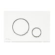 SWISS AQUA TECHNOLOGIES - Pack WC bâti-autoportant + WC sans bride Infinitio fonction bidet thermostatique + Abattant softclose + Plaque blanche/chrome - vignette