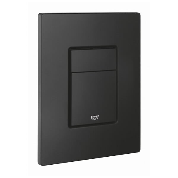 GROHE - Grohe Pack WC Bâti autoportant Rapid SL + WC SAT sans bride et fixations invisibles + Plaque Noir mat (ProjectSATrimless-KF0) - large