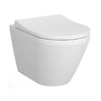 GROHE - Grohe Pack WC Bâti Autoportant Rapid SL + WC sans bride Integra + Abattant softclose + Plaque chrome (ProjectIntegraRimless-1-SP) - vignette