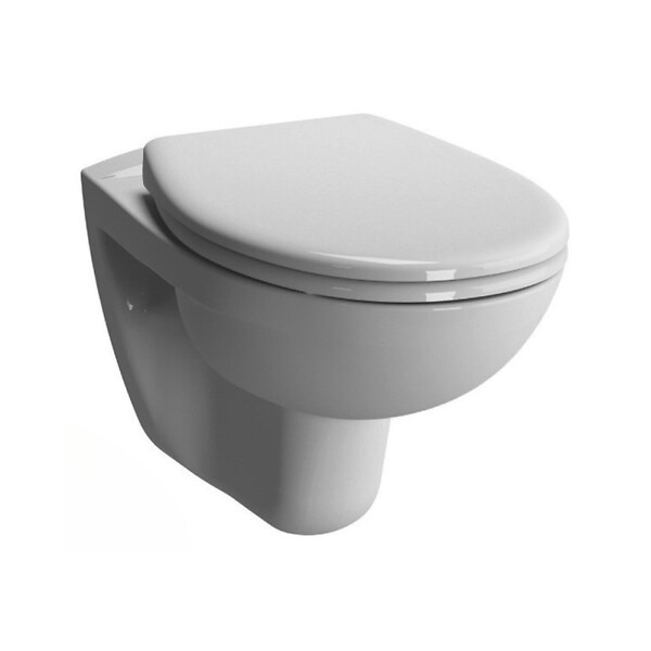 GROHE - Grohe Pack WC Bâti Autoportant Rapid SL + WC Vitra Normus sans bride + Abattant softclose + Set habillage + Plaque chrome - large