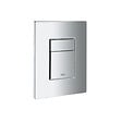 GROHE - Grohe Rapid SL Pack Bâti-support + cuvette sans bride + Abattant + Plaque chrome (RAPIDSL-O.NOVO49-1) - vignette
