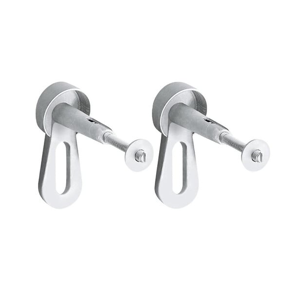 GROHE - Grohe Rapid SL Pack Bâti-support + cuvette sans bride + Abattant + Plaque chrome (RAPIDSL-O.NOVO49-1) - large